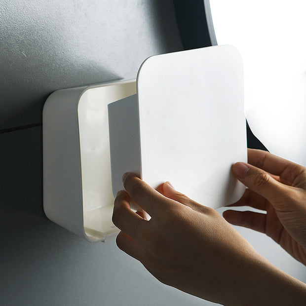 Creative Cotton Swab Storage Box Wall-mounted Makeup Cotton Box