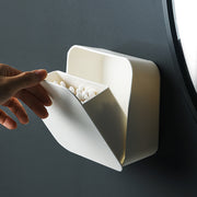 Creative Cotton Swab Storage Box Wall-mounted Makeup Cotton Box